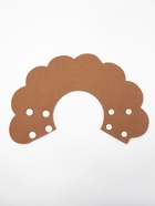 Ветеринарный воротник из фетра «Ромашка», размер L, коричневый - Фото 4