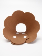 Ветеринарный воротник из фетра «Ромашка», размер L, коричневый - Фото 6