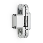 Петля скрытой установки LOCKLAND, 30×110 мм, с 3D-регулированием, цвет матовый хром - Фото 3