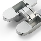 Петля скрытой установки LOCKLAND, 30×110 мм, с 3D-регулированием, цвет матовый хром - Фото 9