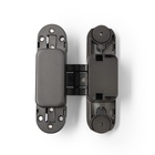 Петля скрытой установки LOCKLAND, 30х110 мм, с 3D-регулированием, цвет графит - фото 31526530