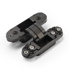 Петля скрытой установки LOCKLAND, 30х110 мм, с 3D-регулированием, цвет графит - фото 31526531