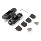 Петля скрытой установки LOCKLAND, 30х110 мм, с 3D-регулированием, цвет графит - фото 31526533