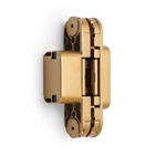 Петля скрытой установки LOCKLAND, 30×110 мм, с 3D-регулированием, цвет матовое золото - Фото 3