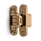 Петля скрытой установки LOCKLAND, 30×110 мм, с 3D-регулированием, цвет матовое золото - Фото 4