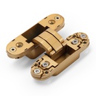 Петля скрытой установки LOCKLAND, 30×110 мм, с 3D-регулированием, цвет матовое золото - Фото 8