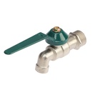 Кран водоразборный ZEIN,1/2", рычаг, укороченный, цинк - Фото 3