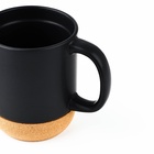 Кружка керамическая с пробковым дном «Настоящий мужик», 400 мл - Фото 3