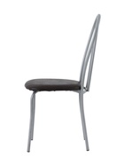 УЦЕНКА Стул "Венский 2", Серебристый металлик/Шоколадная рептилия - Фото 7