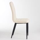 УЦЕНКА Стул "Квадро", Металл черный/AERO кремовый - Фото 3