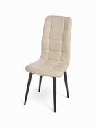 УЦЕНКА Стул "Квадро", Металл черный/AERO кремовый - Фото 6