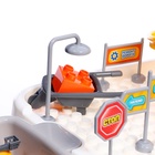 УЦЕНКА Интерактивный набор-парковка «Приключения на стройке», 4 машинки в наборе, подвижные элементы, аксессуары - Фото 9