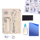 Ночник - конструктор своими руками из дерева «Волшебный мир», подставка - разделитель для книг - Фото 2