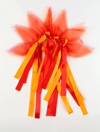 Карнавальный набор «Ясное солнышко»: ободок, пояс, ленты, красно-оранжевый - Фото 4