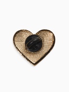 Значок «Россия» в сердце, цветной в серебре - Фото 2