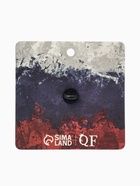 Значок «Звезда», с флагом России, цветной в серебре - Фото 5