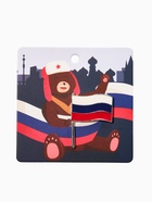 Значок «Флаг России», цветной в серебре - Фото 4