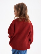 Джемпер детский KAFTAN Love р.32 (110-116 см), красный 10539568 - фото 13182506