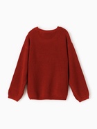Джемпер детский KAFTAN Love р.32 (110-116 см), красный 10539568 - фото 13833268