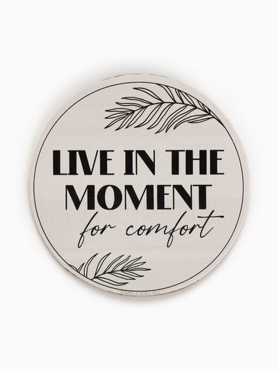 Ваза для цветов декоративная Live in the moment, с подставкой, 8×7×6 см