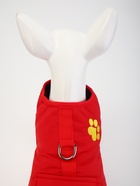 Куртка - попона, двусторонняя, размер M, ДС 28, ОГ 42 см, вес 6-8 см, красная - Фото 5