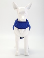 Куртка - попона, двусторонняя, размер XL, ДС 40, ОГ 54 см, вес 11-19 кг, синяя - Фото 3