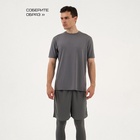 Футболка мужская Resport, бифлекс, размер XXL (54), серая - Фото 9