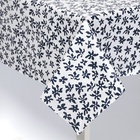 Скатерть на стол Доляна, 137×180 см, чёрно-белая - Фото 2