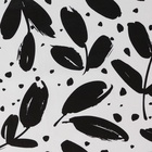 Скатерть на стол Доляна, 137×180 см, чёрно-белая - Фото 3