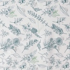 Скатерть на стол Доляна, 137×180 см, бело-зелёная - Фото 3