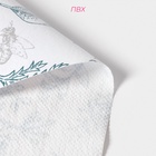 Скатерть на стол Доляна, 137×180 см, бело-зелёная - Фото 4