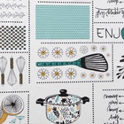 Скатерть на стол Доляна «Лимоны», 137×180 см, белая - Фото 3