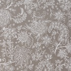 Скатерть на стол Доляна «Цветение», 137×180 см, серая - Фото 3