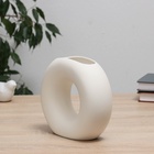 Ваза керамика настольная "Линд" 18х5,5х16 см - фото 31492539