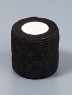 Лента бандажная, 5 см × 5 м, чёрная - Фото 2