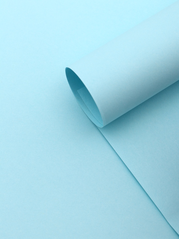 Бумага упаковочная крафт «Морская волна»,50×70 см - Фото 1