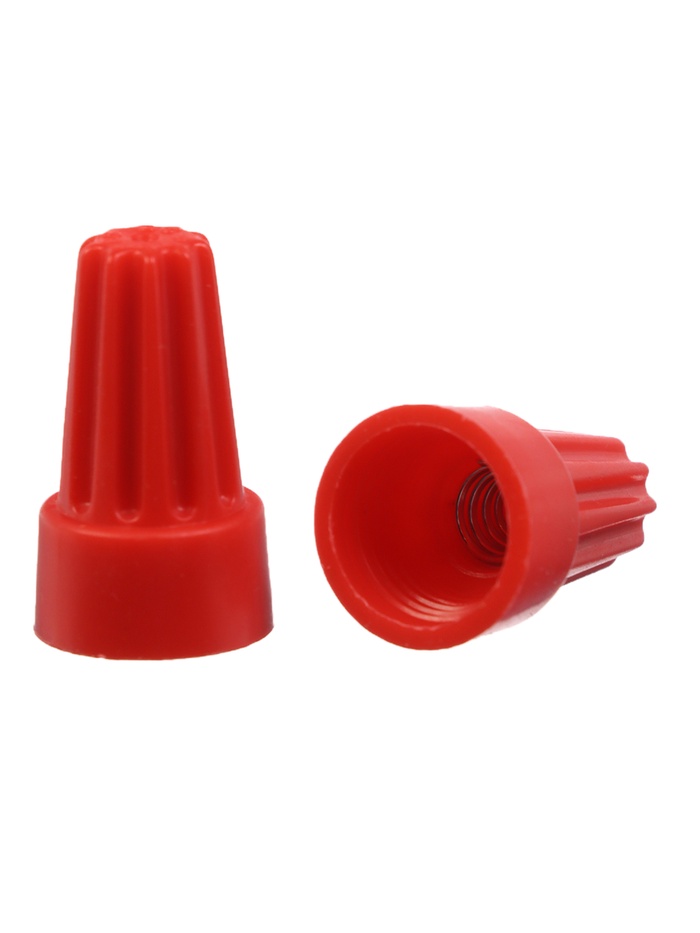 Соединительный изолирующий зажим для проводов СИЗ-6, 6.0-20.0 мм, красный, набор 100 шт. - Фото 1