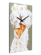 Часы-картина настенные интерьерные "Букет", бесшумные, 35 х 60 см - фото 31492609