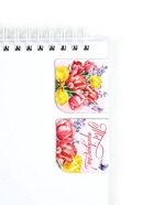 Набор блокнот А6, 32 листа, наклейки, магнитные закладки «8 марта! ТЫ прекрасна!» (комплект 2 шт) - фото 31526561