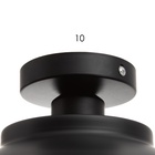 Светильник "Алми" E27 40Вт черный d.30 см - фото 32287660