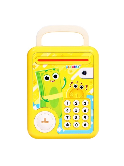 Музыкальная игрушка ZABIAKA «Супер сейф», жёлтый