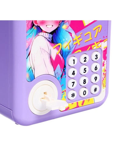 Музыкальная игрушка ZABIAKA «Кавай сейф», фиолетовый