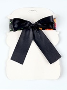 Карнавальная повязка «Марьюшка», р-р 50-58 см, чёрная с птичками - Фото 3