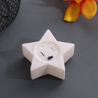 Фигурка светящаяся RISALUX «Звезда. Волшебная палочка», LED-ночник, 3xLR1130, 7×7×2.5 см - Фото 4