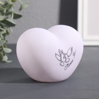 Фигурка светящаяся RISALUX «Сердце. Голуби», LED-ночник, 3хLR44, 8×11×7 см - Фото 3