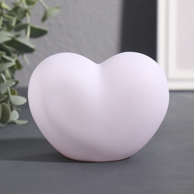 Фигурка световая RISALUX «Сердце. Пластырь», LED-ночник, 3хLR44, 8×11×7 см