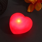 Фигурка световая RISALUX «Сердце. Береги свое сердце», LED-ночник, 2хLR44, 7×7×3.5 см - Фото 2
