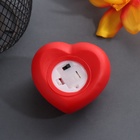 Фигурка световая RISALUX «Сердце. Береги свое сердце», LED-ночник, 2хLR44, 7×7×3.5 см - Фото 4