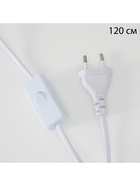 Лампа настольная «Престиж» 1×40 Вт Е27 белый 13×12×24 см - Фото 10