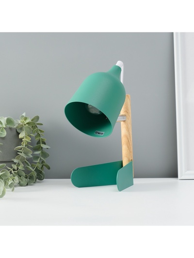 Лампа настольная «Престиж» 1×40 Вт Е27 зеленый 13×12×24 см